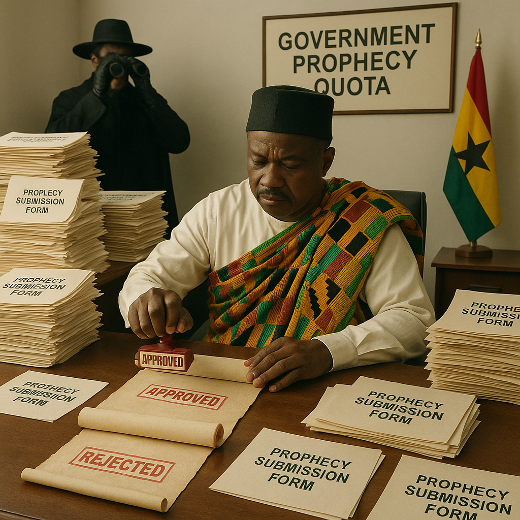 Gov’t Introduces Prophecy Quota; No More Than 3 National Disasters Per Quarter